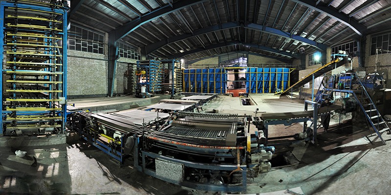 brick factory in qom کارخانه آجر ماشینی در قم