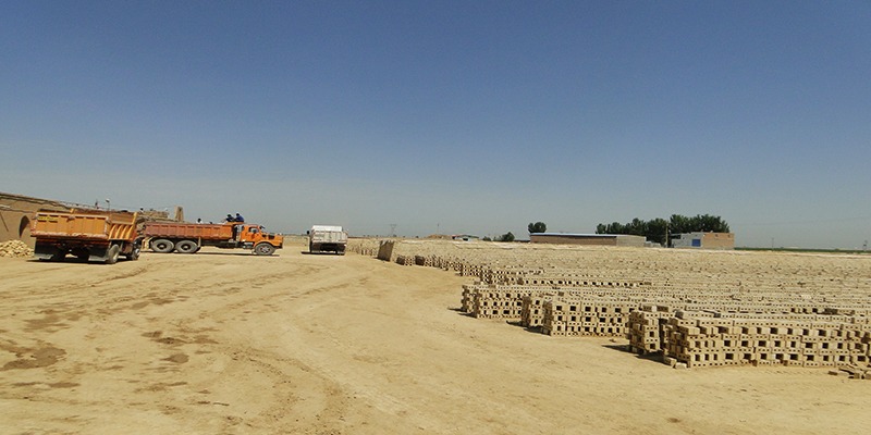 brick factory in west-azarbaijan کارخانه آجر ماشینی در آذربایجان غربی