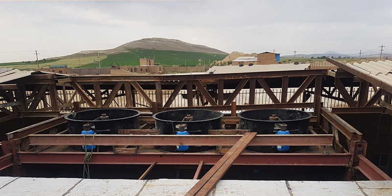 brick factory in west-azarbaijan کارخانه آجر ماشینی در آذربایجان غربی
