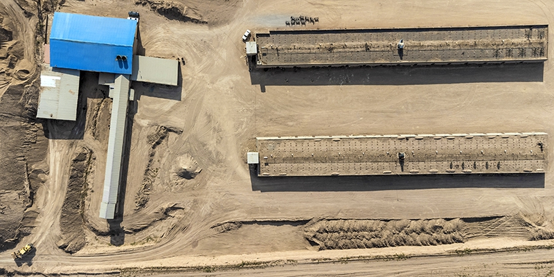 Borna Gostar Rapid Dryer Aerial Image